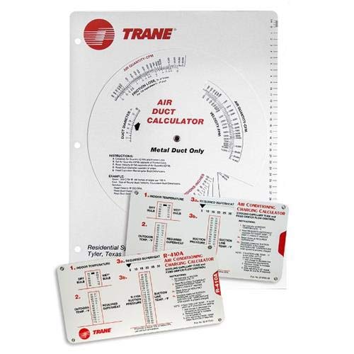 Mua Trane Calculator Kit (1) Trane Ductulator for Metal Duct, (1) R
