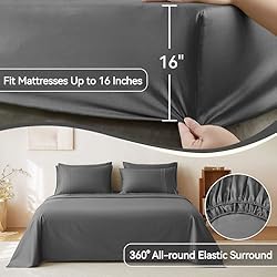 JELLYMONI 400 Thread Count 100% Cotton Sheet