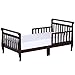 Dream On Me Classic Sleigh Toddler Bed, Espresso