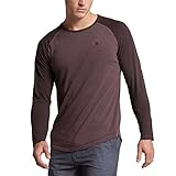 Hurley MKT0005520 Men's Yesterday Raglan Crew Shirt