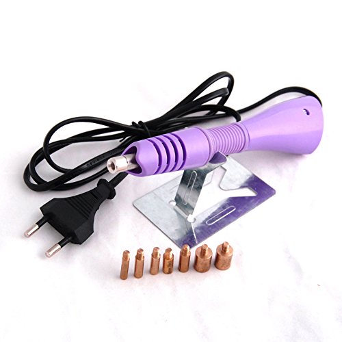 5' Rapid Heat ! Hot fix Setter Applicator Wand Tool for Hot fix Rhinestones Iron On Crystals European Plug M-1(T1)