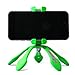 Gekkopod Smartphone Mount - Portable and Extremely Flexible Smartphone Mount that can be Set, Wrapped, Hung and Clung Practically Anywhere - Compatible with all Smartphones (Green)