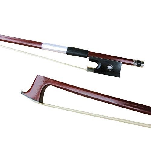 JinQu violin bow 4/4 violin brazilwood octagonal bow fit for student and advanced player