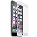 Amuoc HD Ballistic Glass Screen Protector for Iphone 6 Plus, 2 Pack,White