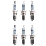 New Spark Plug (Set of 6) BOSCH # 4505 Fusion Platinum Plus Iridium