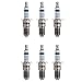 New Spark Plug (Set of 6) BOSCH # 4505 Fusion Platinum Plus Iridium