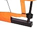 Outroad Portable 6x4 Soccer Goal for Backyard, Practice Small Soccer Net for Kids/Youth, Metal Bownet Post for Soccer w/Carry Bag,(Orange)