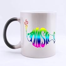 Amazon.com: Multi-color Phish Band Customized Personalized Coffee ...