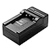 Insten AC/DC Replacement Battery Charger Compatible with Fuji NP-45 /FinePix Z100FD /Z10FD /Z200FD /Z20fd /Z30 /Z300 /Z33 /Z33WP /Z37 /Z70 /Z700EXR SLR Camera/Olympus Stylus 7010 1050 850 790 SW