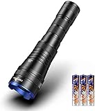 LED Tactical Flashlight 1000 Lumens Zoomable IPX6
