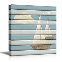 Canvas Wall Art Paper Piece Canvas Prints Home Artwork Decoration for Living Room,Bedroom - 12x12 inches
