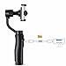 Zhiyun Smooth Q w/ Plate, 3-Axis Handheld Gimbal Stabilizer for Smartphone & Gopro Hero 6 / 5 / 4 / 3 & Xiaomi Yi action camera Wireless Control Vertical Shooting Panorama Mode (Zhiyun Smooth-Q Black)