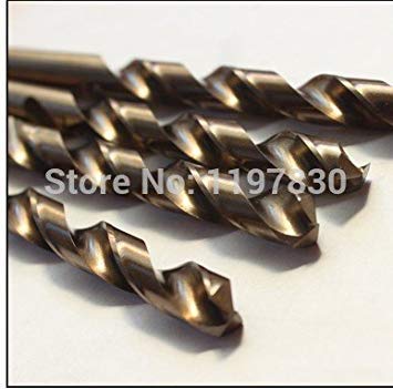 Generic 5PCS/lot HSS M35 Co5% TIN Coat CNC Made top Grade 7.0 * 109mm SS HSS Twist Drill Bit Straight Shank Specially for Stainless Steel