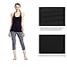BALEAF Women's Yoga Fitness Workout Soft Racerback Tank Top Black Size M
