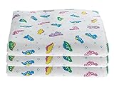 Medline Baby Blanket, 100% Cotton, Dinosaur