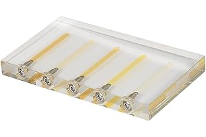 MATYASIGO Automobile Oil Quality Comparator Acrylic Comparer Transmission Oil Viscosity Tester Demo Stand Test Tool (5 Hole)