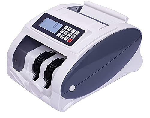Swaggers Latest Upgraded Note/Cash/Money/Currency Counting Machine with Fake Note Detection and Manual Value Feature for All New and Old Notes 10,20,50,100,200,500,2000(Heavy Duty Use)-White LCD Swaggers Latest Upgraded Note/Cash/Money/Currency Counting Machine with Fake Note Detection and Manual Value Feature for All New and Old Notes 10,20,50,100,200,500,2000(Heavy Duty Use)-White LCD