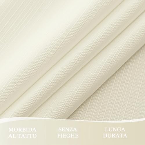 Softalker Round Tablecloth 160 cm Beige Stain Resistant Waterproof with Linen Texture, Elegant and Durable, Tablecloths for 4-6 Seats, Ideal for Outdoors, Gardens, Balconies, Parties, Birthdays, Spring