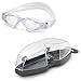 Aquasphere Kayenne Swimming Goggles, Made in Italy -Clear Fog Free Vision, Leak Proof, Adjustable Strap, Custom Fit for Women