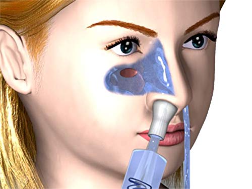 Squip Nasaline Nasal Rinsing System with 10 Premixed Saline Packets