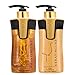 Keratin Cure Gold & Honey 2 Piece Hair Care Sulfate Free Shampoo, Conditioner for Repair Moisturize with Protein & Organic Extracts for keratin treated hair (300ml/ 10 fl oz)