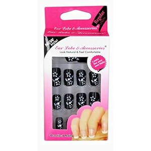 Stone Fancy Designer Full Covrage 12pcs Nails(N0-25)