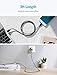 Anker [2-Pack] Powerline+ USB C to USB A Fast Charging Cable, for Samsung Galaxy Note 8 / S8 / S8+ / S9 /S10, Sony XZ, LG V20 / G5 / G6 and More (3ft)(Gray)