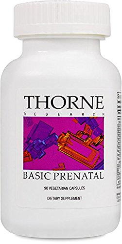 Thorne Research - Basic Prenatal - Folate Multivitamin for Pregnant and Lactating Women - 90 Capsules Thorne Research - Basic Prenatal - Folate Multivitamin for Pregnant and Lactating Women - 90 Capsules