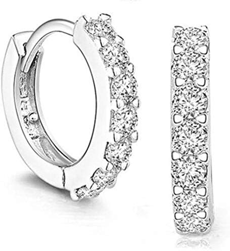 Underleaf Simple Cartilage Helix Earring Hoop Earring Cartilage Hoop Rook Piercing Snug Piercing Stud Earring(Color3)