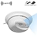 WiFi Spy Camera Hidden in a Fake Smoke Detector, Spycam with P2P Remote Viewing, Recording and Notification (12VDC, Side-Down View) WF-404H