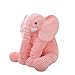 MorisMos Elephant Stuffed Animal Toy Plush Gifts Toy for Kids Gift 24 inch (60x45x25cm) (Pink)