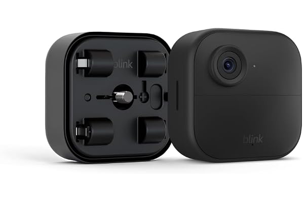 Blink Outdoor 4 (newest model) + Battery Extension Pack â€” Four-year battery wireless smart security camera, two-way audio, HD live view, enhanced motion detection â€” Add-on cam (Sync Module required)