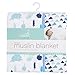 aden by aden + anais Dream Blanket | Muslin Baby Blankets for Girls & Boys | Ideal Newborn Nursery & Crib Blanket | Unisex Toddler & Infant Bedding | Shower & Registry Gift |Dinos