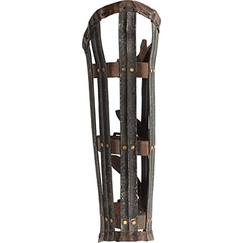 Armor Venue: Viking Leg Protection Brown One Size