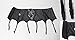 Estanla Women's Sexy High-waisted Hollow-out Lace Garters (Medium,Black)