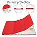 JETech Case for iPad Pro 10.5-Inch and iPad Air 3 (10.5-Inch 2019, 3rd Generation), Smart Cover Auto Wake/Sleep Cover (Red)