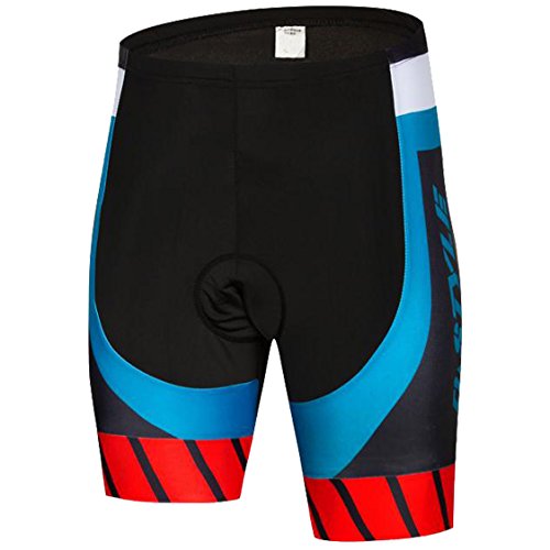 AKAAYUKO Cycling Shorts Men Padded Bicycle Riding Pants Bike Biking Cycle Wear Tights