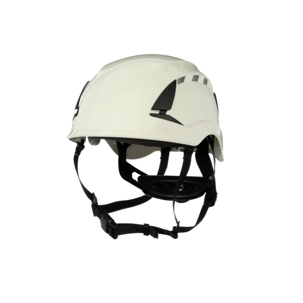 3M SecureFit X5000 Safety Helmet, Vented, 1000V, CE, White, X5001VE-CE
