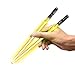 Chop Sabers Light Up LightSaber Chopsticks, 1 Pair, Yellow