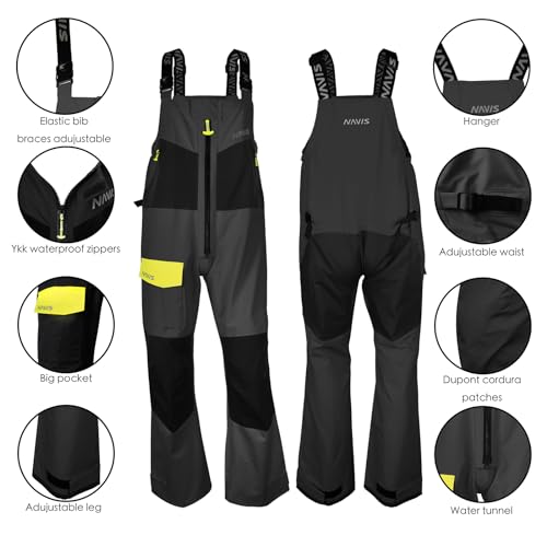 Navis Marine PRO Regenanzug Set - Wasserdicht Mit Reflektorstreifen