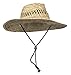 MidWest Gloves & Gear Mens Outdoor Work or Garden Straw Hat, 48