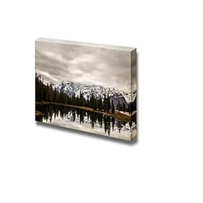 Reflections on a Lake of The Italian Alps Wall Decor