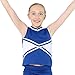 Danzcue Girls 2-Color Kick Sweetheart Cheerleaders Uniform Shell Top