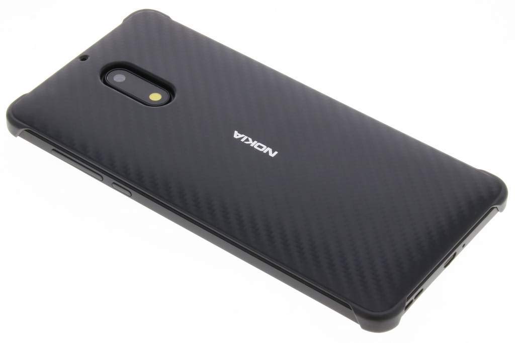 Nokia 1 A21 M9800VA 802 for Nokia 6 Onyx Black Carbon Fiber Design Case