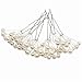Fani 6pcs Pearl Hair Pins Clips Decorative Jewelry Flower Hairpins Accessories for Women Bridal Wedding