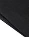 HaoDuoYi Women's Woolen Asymmetrical Swallowtail Open Front Long Trench Coat(M,Black)