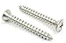 Bolt Dropper 8 x 1 Stainless Steel (100pc) Oval Head Wood Screws 18-8 (304) Choose Corrosion Resistant Commercial Grade Choose Size & Type, Drywall Screw Gun