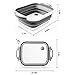 Odizli 4 in 1 Multi-Board Collapsible Basket Folding Dish Washing Sink Cutting Board Portable Drain Basin for Kitchen Fruit Vegetables