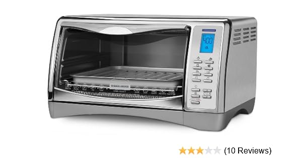 Amazon Com Black Decker Cto4550sd 6 Slice Digital Countertop