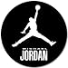 Michael Jordan Basketball vynil car sticker 4" x 4"